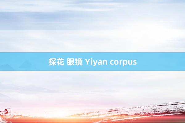 探花 眼镜 Yiyan corpus