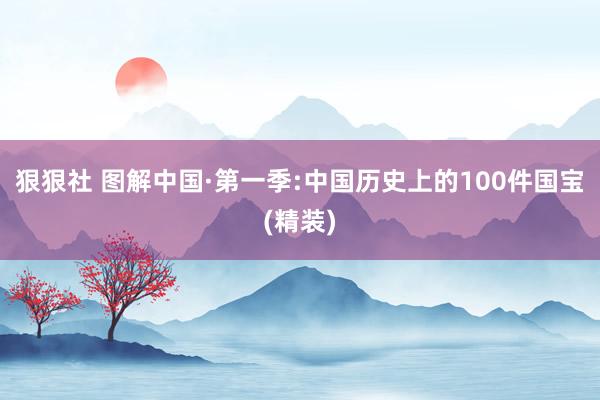 狠狠社 图解中国·第一季:中国历史上的100件国宝(精装)